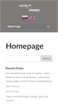 Mobile Screenshot of hotelkriser.com